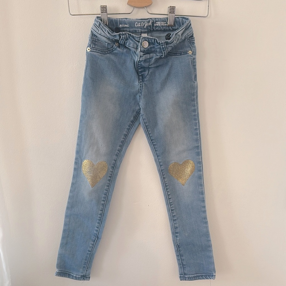 Denim jegging girls size 6X